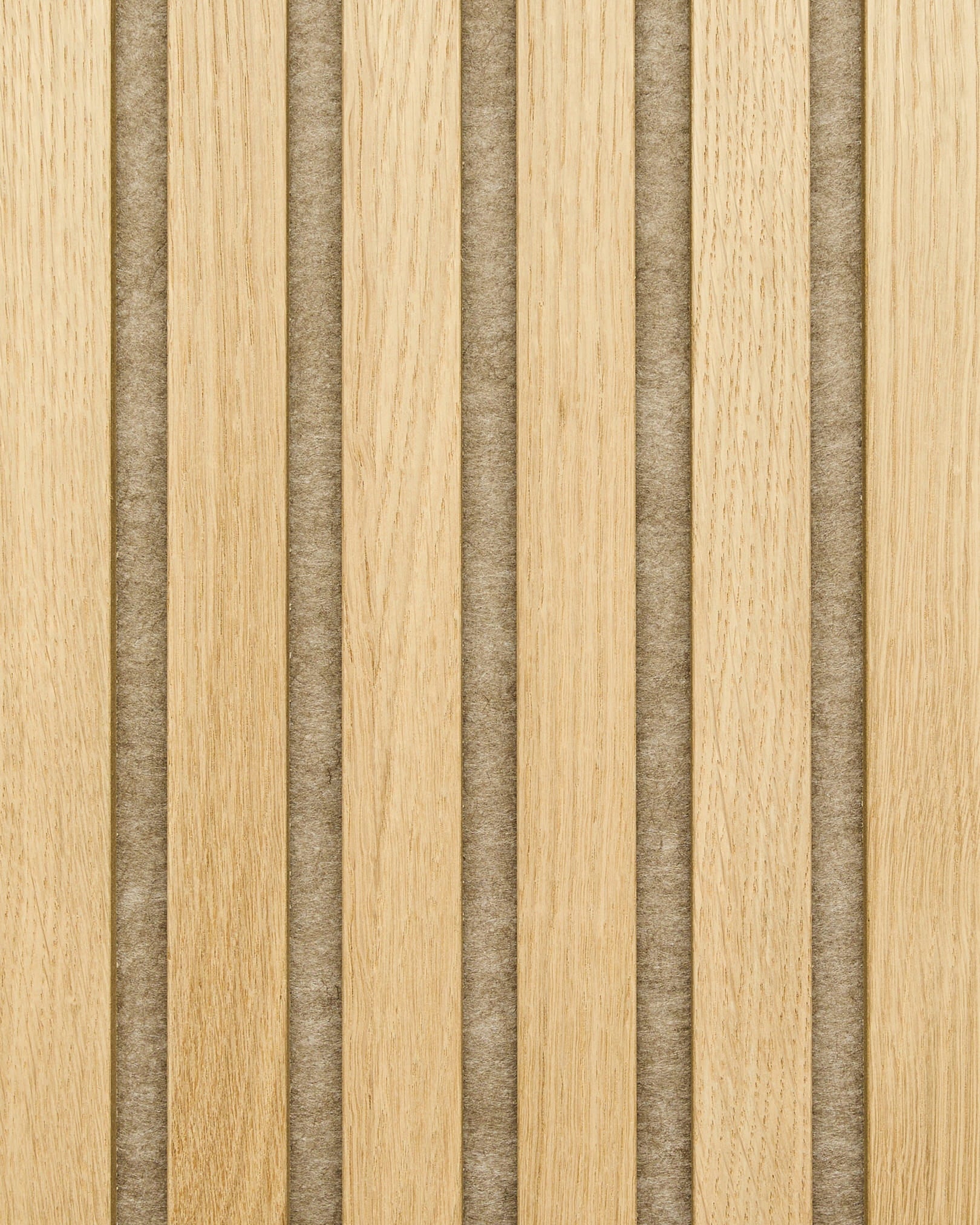 Akupanel | Sample / Natural Wood, Carolina Oak, Dark Beige Felt