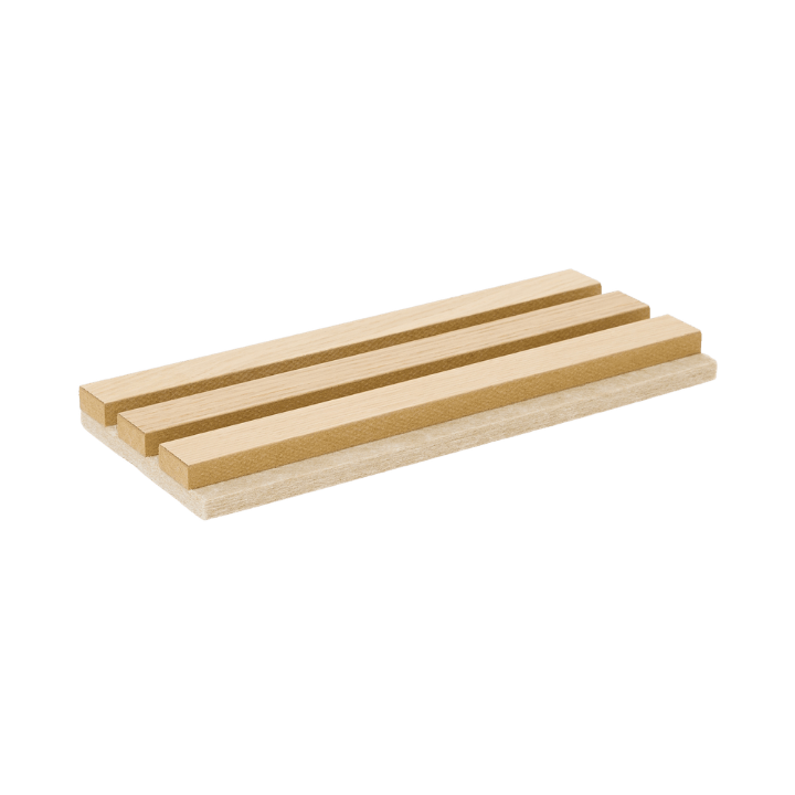 Akupanel | Sample / Natural Wood, Carolina Oak, Light Beige Felt