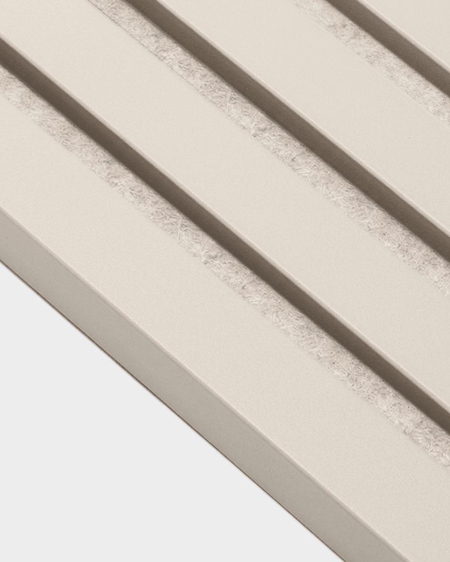 Akupanel End Lamella 2.2 cm Soft Linen | WoodUpp