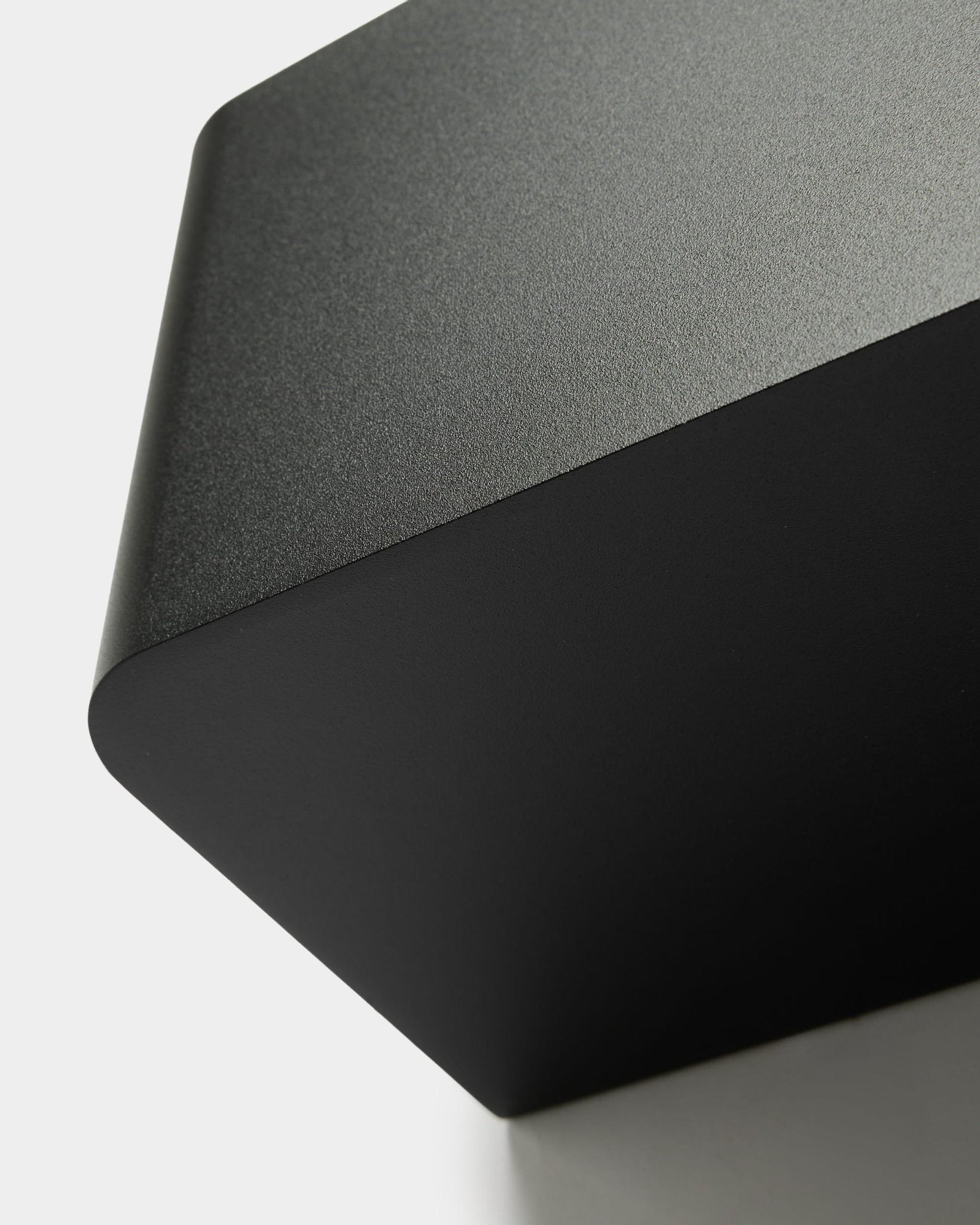 WoodUpp Norr Plant Box (35.9 cm) in black with minimalist Nordic design, smooth rounded edges, designed as an accessory for Akupanel collections.