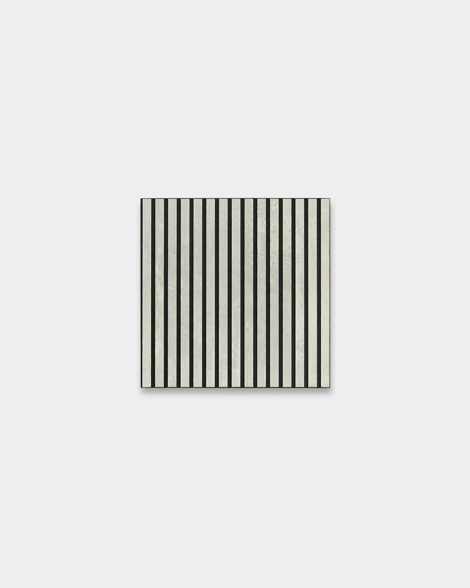 Akupixel | Acoustic Panel / Colored, Oxide White, Black Felt, 60 x 60 cm