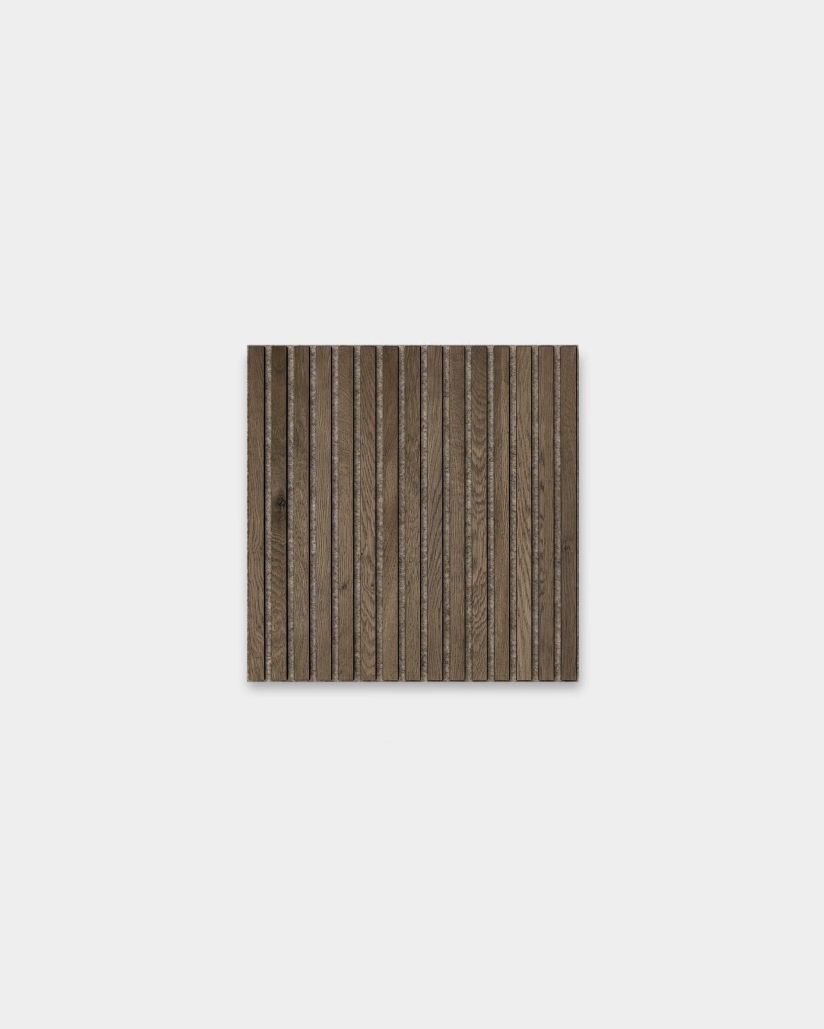 Akupixel | Acoustic Panel / Natural Wood, Rustic Grey Oak, Warm Grey Felt, 60 x 60 cm