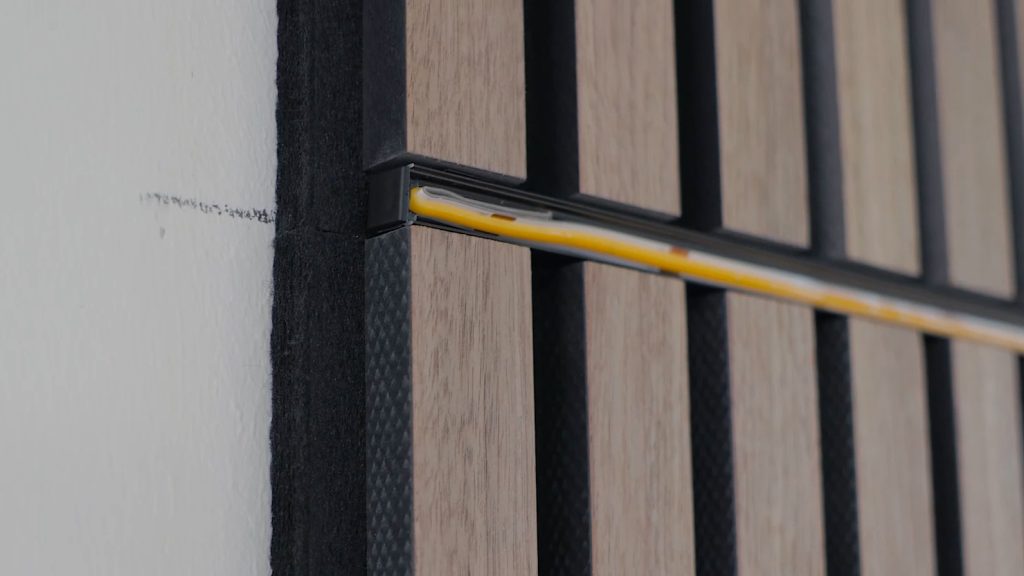 Led Strips on Akupanels Easy Installation guide WoodUpp